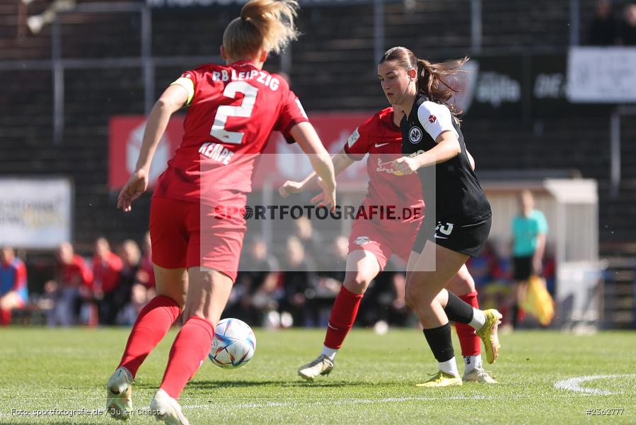 Michelle Hochstadt, Riederwaldstadion, Frankfurt, 30.04.2023, sport, action, Fussball, DFB, 22. Spieltag, 2. Frauen-Bundesliga, RBL, SGE, RB Leipzig, Eintracht Frankfurt II - Bild-ID: 2362777 Michelle Hochstadt, Riederwaldstadion, Frankfurt, 30.04.2023, sport, action, Fussball, DFB, 22. Spieltag, 2. Frauen-Bundesliga, RBL, SGE, RB Leipzig, Eintracht Frankfurt II - Bild-ID: 2362777