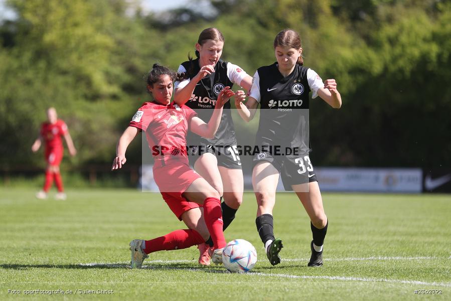 Fatma Sakar, Riederwaldstadion, Frankfurt, 30.04.2023, sport, action, Fussball, DFB, 22. Spieltag, 2. Frauen-Bundesliga, RBL, SGE, RB Leipzig, Eintracht Frankfurt II - Bild-ID: 2362792