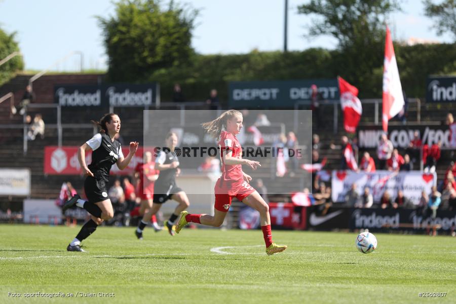 Marlene Müller, Riederwaldstadion, Frankfurt, 30.04.2023, sport, action, Fussball, DFB, 22. Spieltag, 2. Frauen-Bundesliga, RBL, SGE, RB Leipzig, Eintracht Frankfurt II - Bild-ID: 2362807 Marlene Müller, Riederwaldstadion, Frankfurt, 30.04.2023, sport, action, Fussball, DFB, 22. Spieltag, 2. Frauen-Bundesliga, RBL, SGE, RB Leipzig, Eintracht Frankfurt II - Bild-ID: 2362807