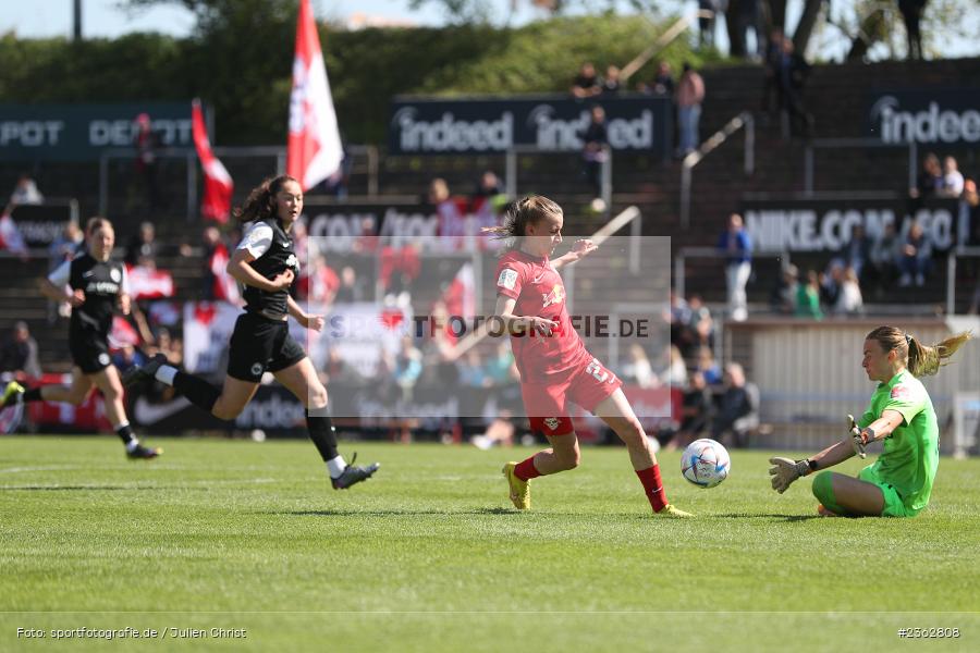 Marlene Müller, Riederwaldstadion, Frankfurt, 30.04.2023, sport, action, Fussball, DFB, 22. Spieltag, 2. Frauen-Bundesliga, RBL, SGE, RB Leipzig, Eintracht Frankfurt II - Bild-ID: 2362808 Marlene Müller, Riederwaldstadion, Frankfurt, 30.04.2023, sport, action, Fussball, DFB, 22. Spieltag, 2. Frauen-Bundesliga, RBL, SGE, RB Leipzig, Eintracht Frankfurt II - Bild-ID: 2362808