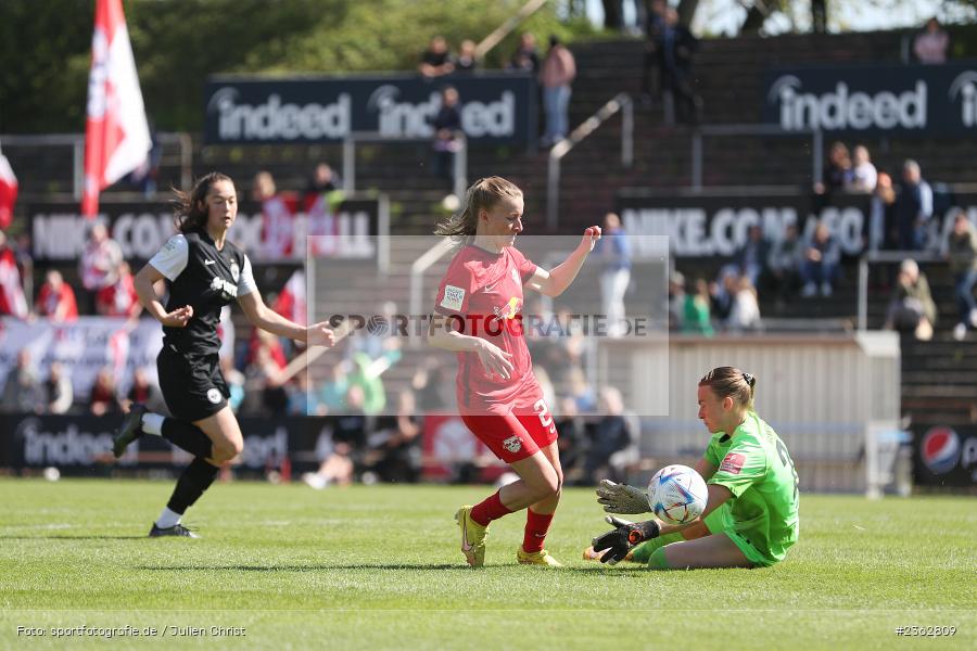 Marlene Müller, Riederwaldstadion, Frankfurt, 30.04.2023, sport, action, Fussball, DFB, 22. Spieltag, 2. Frauen-Bundesliga, RBL, SGE, RB Leipzig, Eintracht Frankfurt II - Bild-ID: 2362809 Marlene Müller, Riederwaldstadion, Frankfurt, 30.04.2023, sport, action, Fussball, DFB, 22. Spieltag, 2. Frauen-Bundesliga, RBL, SGE, RB Leipzig, Eintracht Frankfurt II - Bild-ID: 2362809
