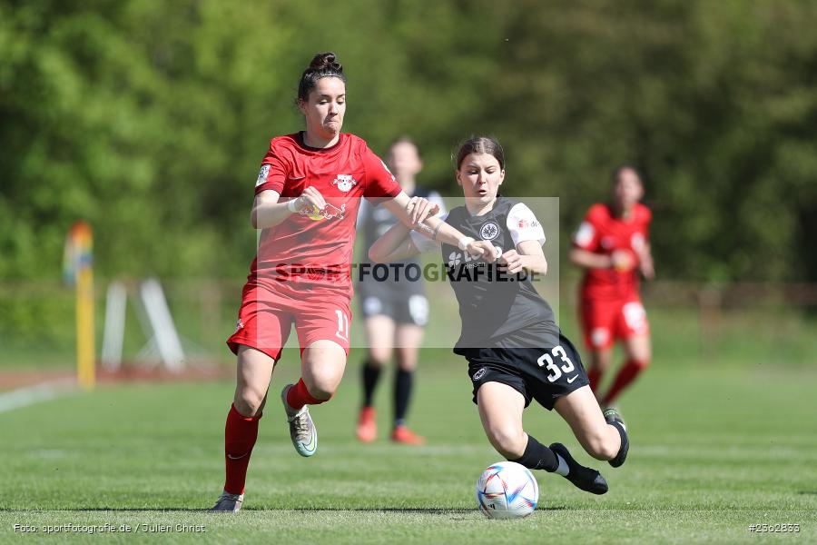 Barbara Brecht, Riederwaldstadion, Frankfurt, 30.04.2023, sport, action, Fussball, DFB, 22. Spieltag, 2. Frauen-Bundesliga, RBL, SGE, RB Leipzig, Eintracht Frankfurt II - Bild-ID: 2362833 Barbara Brecht, Riederwaldstadion, Frankfurt, 30.04.2023, sport, action, Fussball, DFB, 22. Spieltag, 2. Frauen-Bundesliga, RBL, SGE, RB Leipzig, Eintracht Frankfurt II - Bild-ID: 2362833