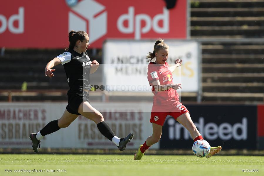 Marlene Müller, Riederwaldstadion, Frankfurt, 30.04.2023, sport, action, Fussball, DFB, 22. Spieltag, 2. Frauen-Bundesliga, RBL, SGE, RB Leipzig, Eintracht Frankfurt II - Bild-ID: 2362853 Marlene Müller, Riederwaldstadion, Frankfurt, 30.04.2023, sport, action, Fussball, DFB, 22. Spieltag, 2. Frauen-Bundesliga, RBL, SGE, RB Leipzig, Eintracht Frankfurt II - Bild-ID: 2362853