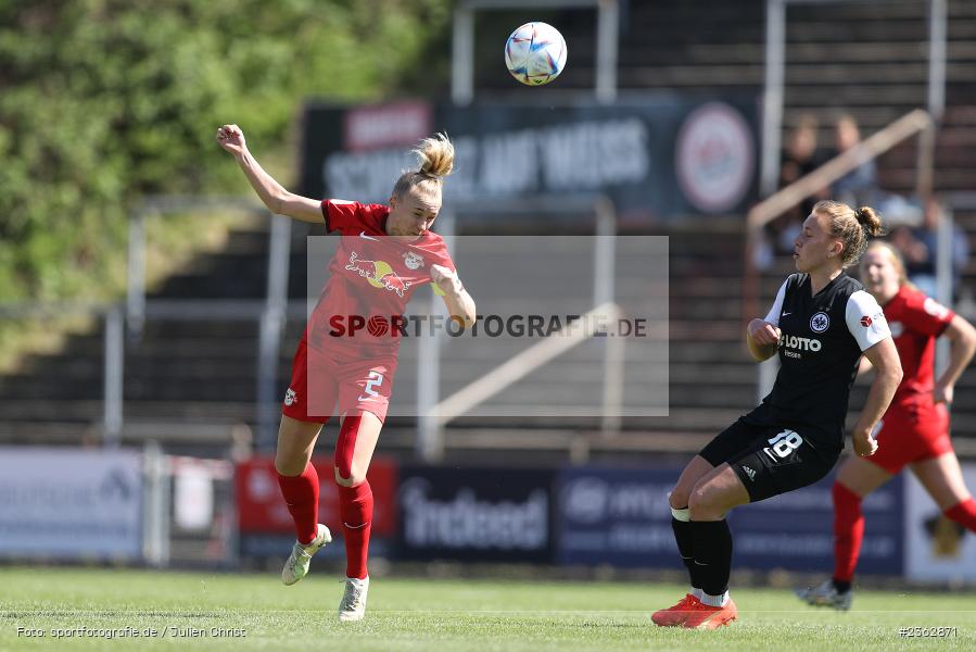 Frederike Kempe, Riederwaldstadion, Frankfurt, 30.04.2023, sport, action, Fussball, DFB, 22. Spieltag, 2. Frauen-Bundesliga, RBL, SGE, RB Leipzig, Eintracht Frankfurt II - Bild-ID: 2362871