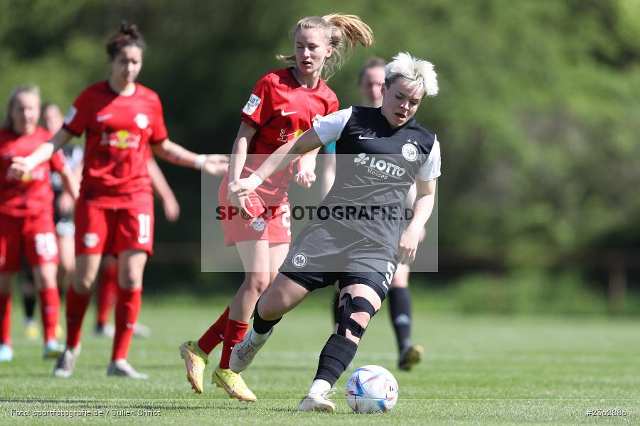 Tomke Schneider, Riederwaldstadion, Frankfurt, 30.04.2023, sport, action, Fussball, DFB, 22. Spieltag, 2. Frauen-Bundesliga, RBL, SGE, RB Leipzig, Eintracht Frankfurt II - Bild-ID: 2362886 Tomke Schneider, Riederwaldstadion, Frankfurt, 30.04.2023, sport, action, Fussball, DFB, 22. Spieltag, 2. Frauen-Bundesliga, RBL, SGE, RB Leipzig, Eintracht Frankfurt II - Bild-ID: 2362886
