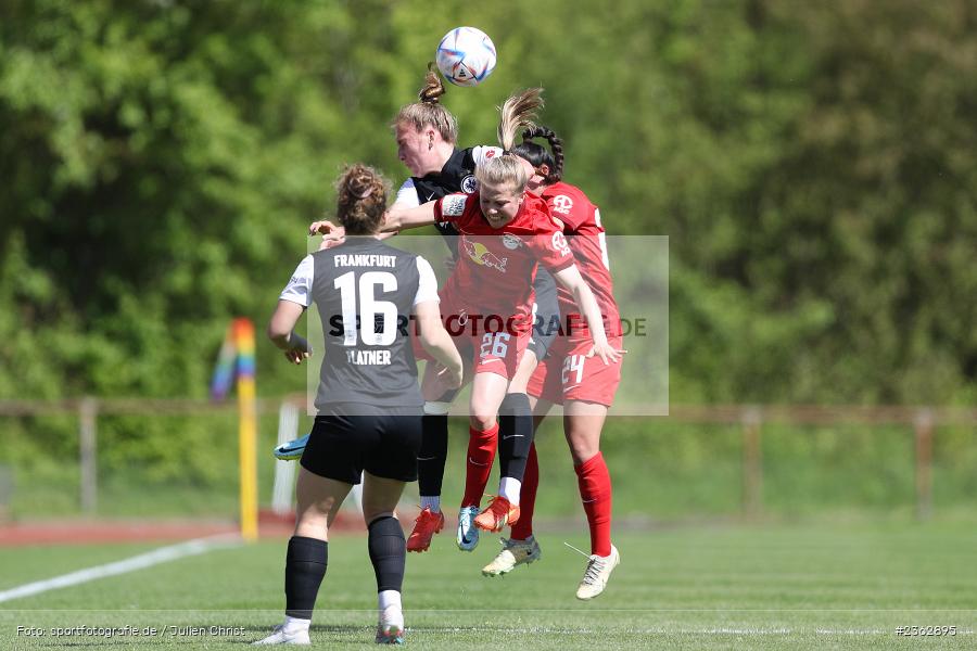 Luca Maria Graf, Riederwaldstadion, Frankfurt, 30.04.2023, sport, action, Fussball, DFB, 22. Spieltag, 2. Frauen-Bundesliga, RBL, SGE, RB Leipzig, Eintracht Frankfurt II - Bild-ID: 2362895 Luca Maria Graf, Riederwaldstadion, Frankfurt, 30.04.2023, sport, action, Fussball, DFB, 22. Spieltag, 2. Frauen-Bundesliga, RBL, SGE, RB Leipzig, Eintracht Frankfurt II - Bild-ID: 2362895