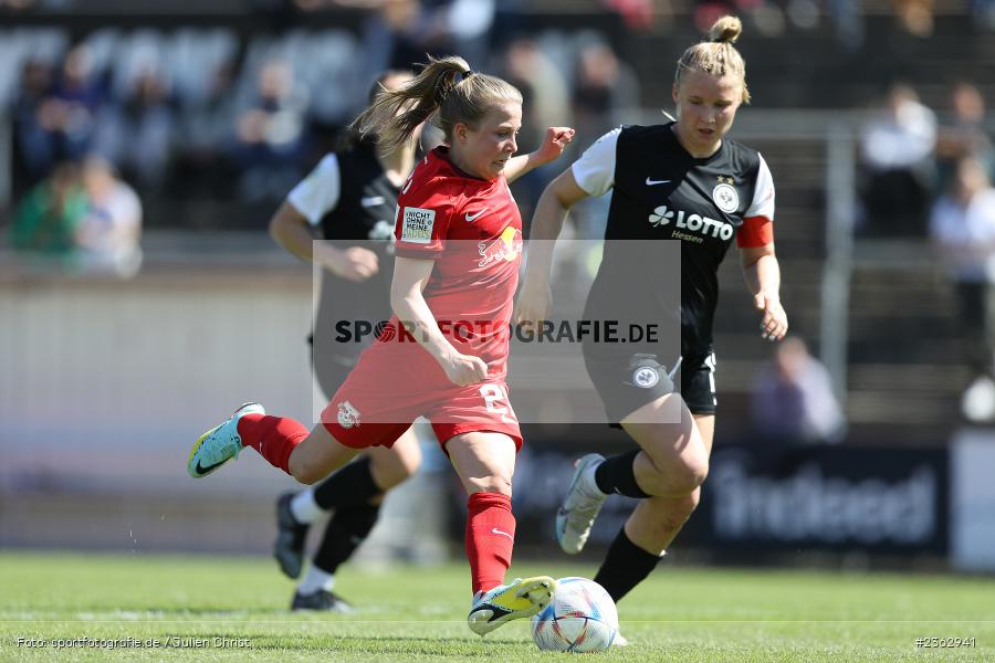 Luca Maria Graf, Riederwaldstadion, Frankfurt, 30.04.2023, sport, action, Fussball, DFB, 22. Spieltag, 2. Frauen-Bundesliga, RBL, SGE, RB Leipzig, Eintracht Frankfurt II - Bild-ID: 2362941 Luca Maria Graf, Riederwaldstadion, Frankfurt, 30.04.2023, sport, action, Fussball, DFB, 22. Spieltag, 2. Frauen-Bundesliga, RBL, SGE, RB Leipzig, Eintracht Frankfurt II - Bild-ID: 2362941