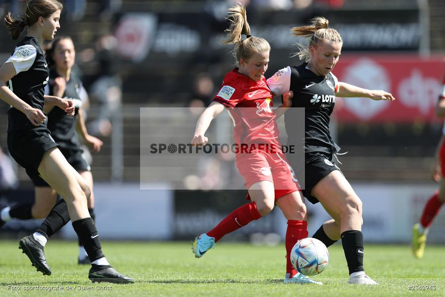Luca Maria Graf, Riederwaldstadion, Frankfurt, 30.04.2023, sport, action, Fussball, DFB, 22. Spieltag, 2. Frauen-Bundesliga, RBL, SGE, RB Leipzig, Eintracht Frankfurt II - Bild-ID: 2362943 Luca Maria Graf, Riederwaldstadion, Frankfurt, 30.04.2023, sport, action, Fussball, DFB, 22. Spieltag, 2. Frauen-Bundesliga, RBL, SGE, RB Leipzig, Eintracht Frankfurt II - Bild-ID: 2362943