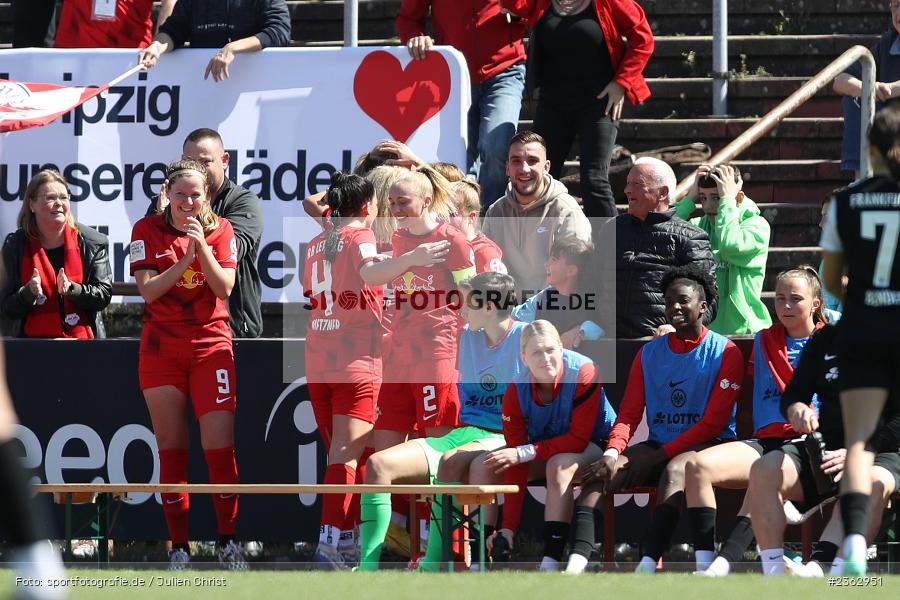 Medina Desic, Riederwaldstadion, Frankfurt, 30.04.2023, sport, action, Fussball, DFB, 22. Spieltag, 2. Frauen-Bundesliga, RBL, SGE, RB Leipzig, Eintracht Frankfurt II - Bild-ID: 2362951
