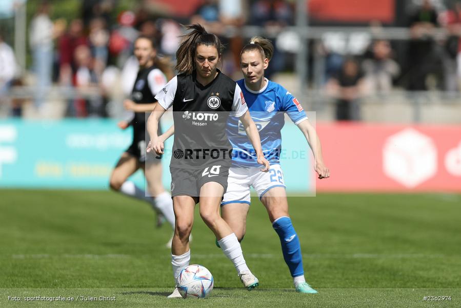 Barbara Dunst, Stadion am Brentanobad, Frankfurt, 30.04.2023, sport, action, Fussball, DFB, 18. Spieltag, FLYERALARM Frauen-Bundesliga, TSG, SGE, TSG Hoffenheim, Eintracht Frankfurt - Bild-ID: 2362974 Barbara Dunst, Stadion am Brentanobad, Frankfurt, 30.04.2023, sport, action, Fussball, DFB, 18. Spieltag, FLYERALARM Frauen-Bundesliga, TSG, SGE, TSG Hoffenheim, Eintracht Frankfurt - Bild-ID: 2362974