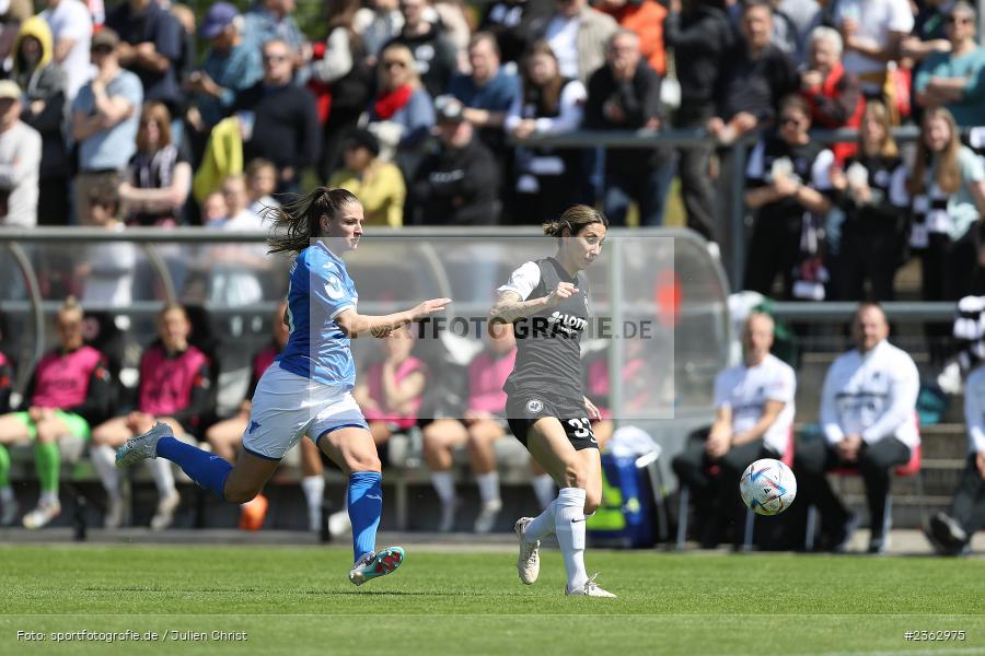 Sara Doorsoun-Khajeh, Stadion am Brentanobad, Frankfurt, 30.04.2023, sport, action, Fussball, DFB, 18. Spieltag, FLYERALARM Frauen-Bundesliga, TSG, SGE, TSG Hoffenheim, Eintracht Frankfurt - Bild-ID: 2362975 Sara Doorsoun-Khajeh, Stadion am Brentanobad, Frankfurt, 30.04.2023, sport, action, Fussball, DFB, 18. Spieltag, FLYERALARM Frauen-Bundesliga, TSG, SGE, TSG Hoffenheim, Eintracht Frankfurt - Bild-ID: 2362975