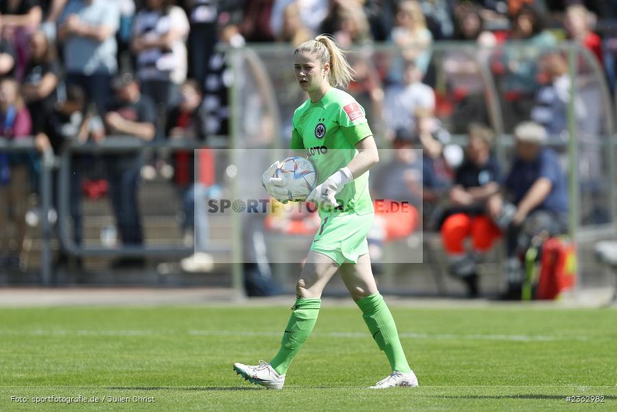 Stina Johannes, Stadion am Brentanobad, Frankfurt, 30.04.2023, sport, action, Fussball, DFB, 18. Spieltag, FLYERALARM Frauen-Bundesliga, TSG, SGE, TSG Hoffenheim, Eintracht Frankfurt - Bild-ID: 2362982 Stina Johannes, Stadion am Brentanobad, Frankfurt, 30.04.2023, sport, action, Fussball, DFB, 18. Spieltag, FLYERALARM Frauen-Bundesliga, TSG, SGE, TSG Hoffenheim, Eintracht Frankfurt - Bild-ID: 2362982