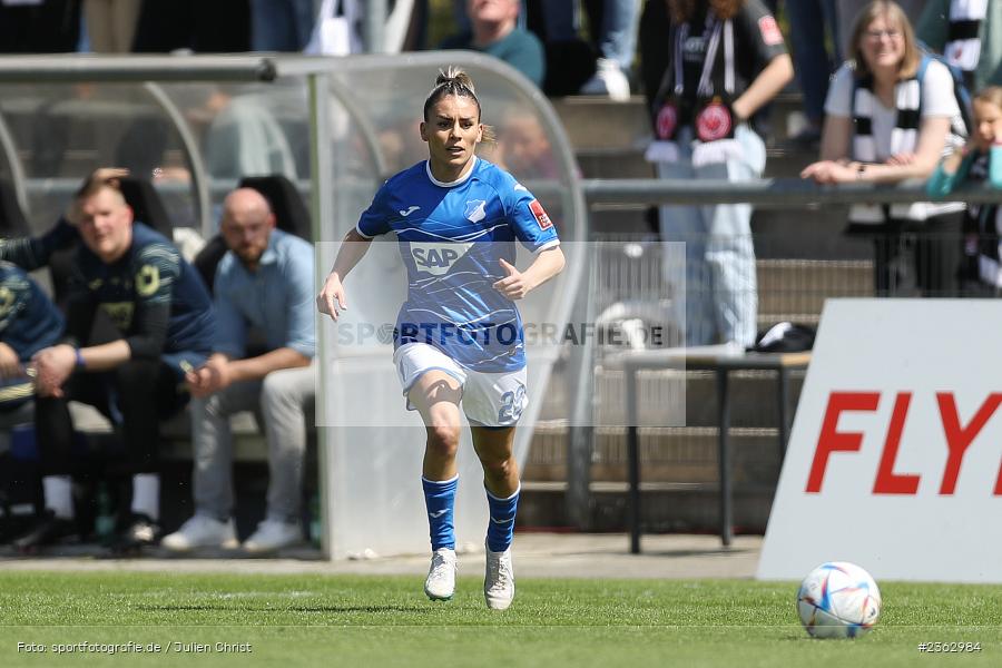 Ereleta Memeti, Stadion am Brentanobad, Frankfurt, 30.04.2023, sport, action, Fussball, DFB, 18. Spieltag, FLYERALARM Frauen-Bundesliga, TSG, SGE, TSG Hoffenheim, Eintracht Frankfurt - Bild-ID: 2362984 Ereleta Memeti, Stadion am Brentanobad, Frankfurt, 30.04.2023, sport, action, Fussball, DFB, 18. Spieltag, FLYERALARM Frauen-Bundesliga, TSG, SGE, TSG Hoffenheim, Eintracht Frankfurt - Bild-ID: 2362984