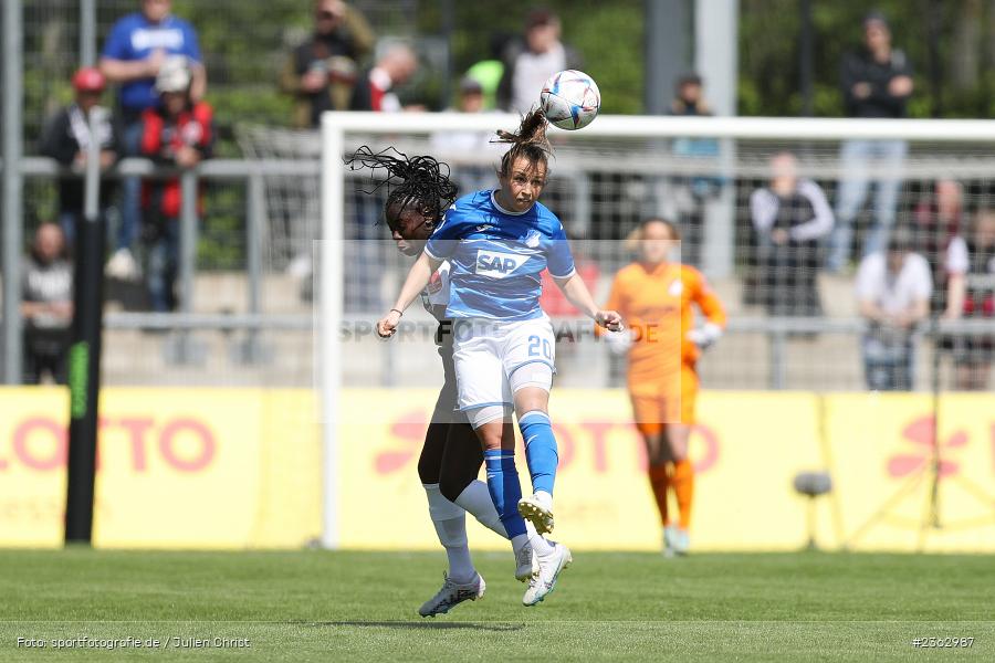 Michaela Specht, Stadion am Brentanobad, Frankfurt, 30.04.2023, sport, action, Fussball, DFB, 18. Spieltag, FLYERALARM Frauen-Bundesliga, TSG, SGE, TSG Hoffenheim, Eintracht Frankfurt - Bild-ID: 2362987 Michaela Specht, Stadion am Brentanobad, Frankfurt, 30.04.2023, sport, action, Fussball, DFB, 18. Spieltag, FLYERALARM Frauen-Bundesliga, TSG, SGE, TSG Hoffenheim, Eintracht Frankfurt - Bild-ID: 2362987