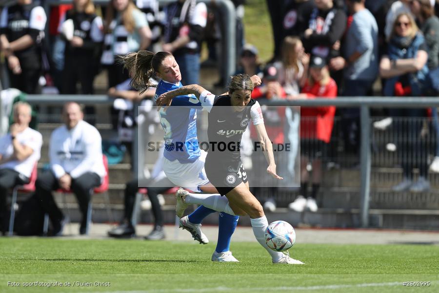 Sara Doorsoun-Khajeh, Stadion am Brentanobad, Frankfurt, 30.04.2023, sport, action, Fussball, DFB, 18. Spieltag, FLYERALARM Frauen-Bundesliga, TSG, SGE, TSG Hoffenheim, Eintracht Frankfurt - Bild-ID: 2362995 Sara Doorsoun-Khajeh, Stadion am Brentanobad, Frankfurt, 30.04.2023, sport, action, Fussball, DFB, 18. Spieltag, FLYERALARM Frauen-Bundesliga, TSG, SGE, TSG Hoffenheim, Eintracht Frankfurt - Bild-ID: 2362995