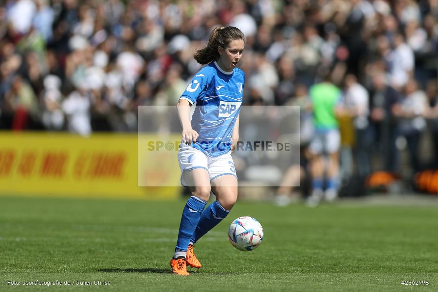 Jana Feldkamp, Stadion am Brentanobad, Frankfurt, 30.04.2023, sport, action, Fussball, DFB, 18. Spieltag, FLYERALARM Frauen-Bundesliga, TSG, SGE, TSG Hoffenheim, Eintracht Frankfurt - Bild-ID: 2362998