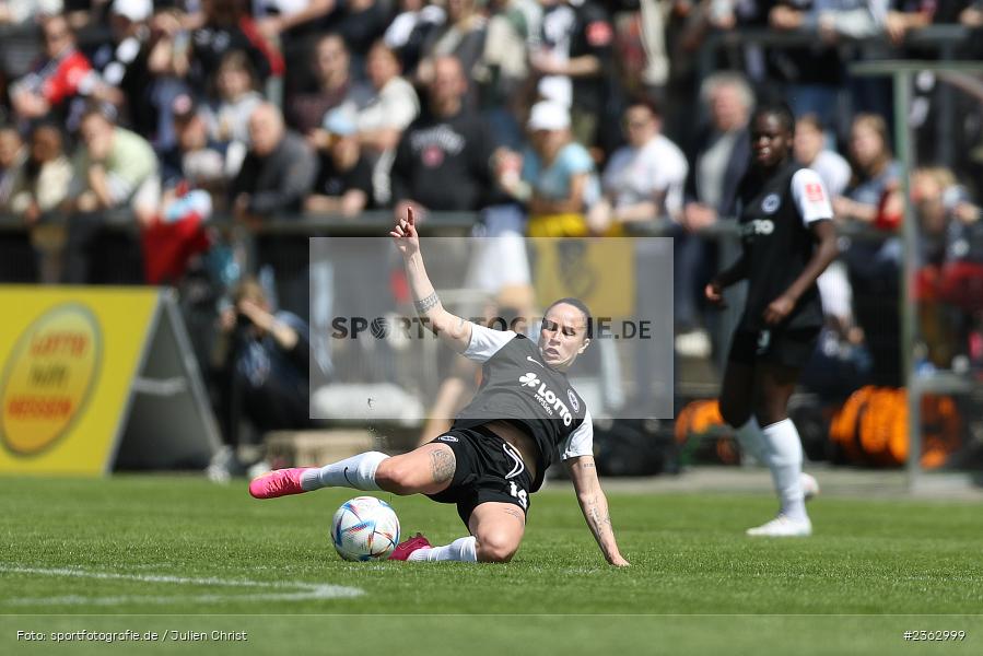 Géraldine Reuteler, Stadion am Brentanobad, Frankfurt, 30.04.2023, sport, action, Fussball, DFB, 18. Spieltag, FLYERALARM Frauen-Bundesliga, TSG, SGE, TSG Hoffenheim, Eintracht Frankfurt - Bild-ID: 2362999