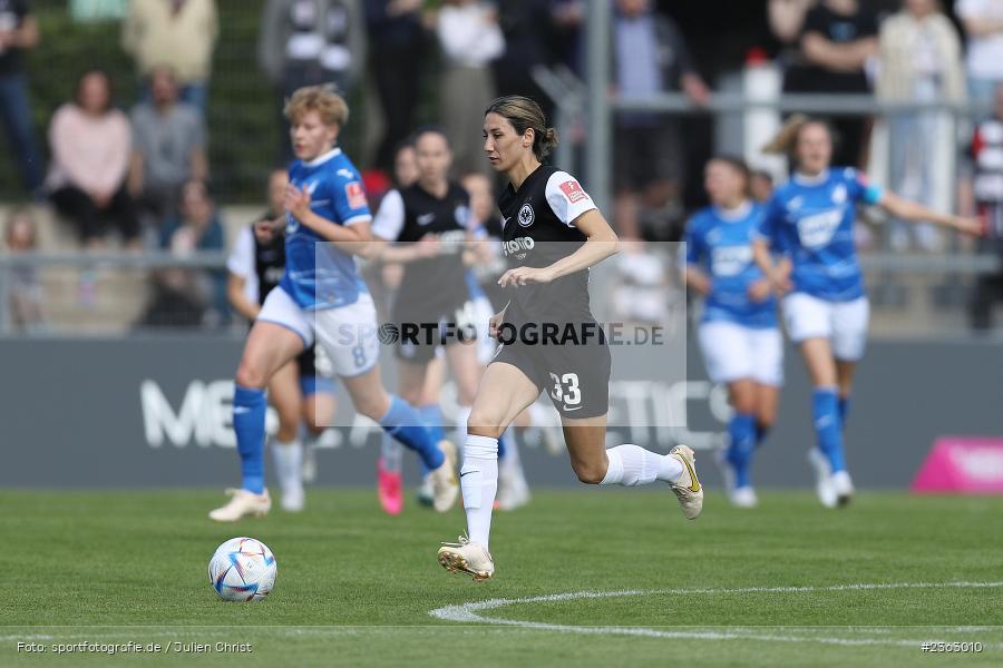 Sara Doorsoun-Khajeh, Stadion am Brentanobad, Frankfurt, 30.04.2023, sport, action, Fussball, DFB, 18. Spieltag, FLYERALARM Frauen-Bundesliga, TSG, SGE, TSG Hoffenheim, Eintracht Frankfurt - Bild-ID: 2363010 Sara Doorsoun-Khajeh, Stadion am Brentanobad, Frankfurt, 30.04.2023, sport, action, Fussball, DFB, 18. Spieltag, FLYERALARM Frauen-Bundesliga, TSG, SGE, TSG Hoffenheim, Eintracht Frankfurt - Bild-ID: 2363010