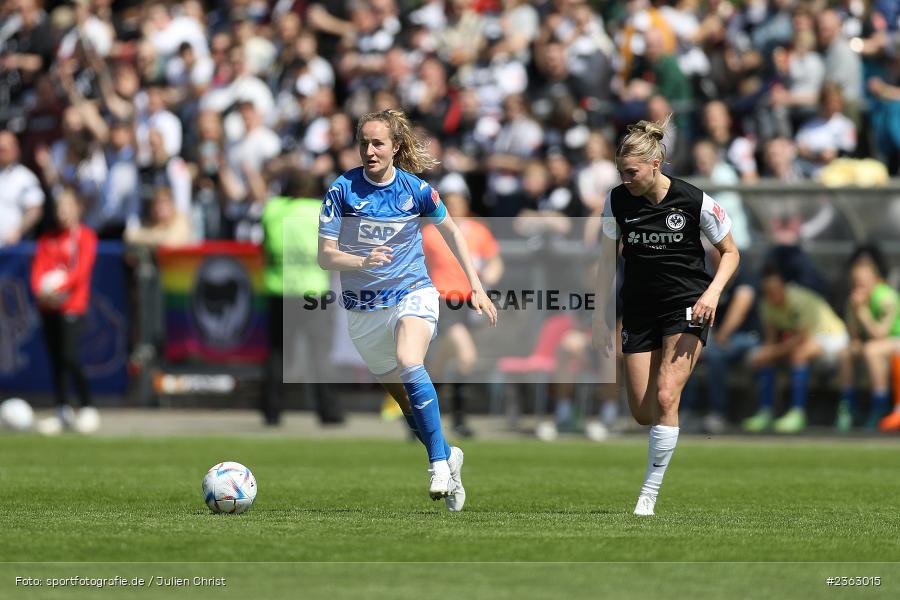 Fabienne Dongus, Stadion am Brentanobad, Frankfurt, 30.04.2023, sport, action, Fussball, DFB, 18. Spieltag, FLYERALARM Frauen-Bundesliga, TSG, SGE, TSG Hoffenheim, Eintracht Frankfurt - Bild-ID: 2363015