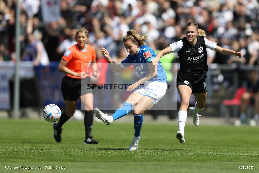 Fabienne Dongus, Stadion am Brentanobad, Frankfurt, 30.04.2023, sport, action, Fussball, DFB, 18. Spieltag, FLYERALARM Frauen-Bundesliga, TSG, SGE, TSG Hoffenheim, Eintracht Frankfurt - Bild-ID: 2363017