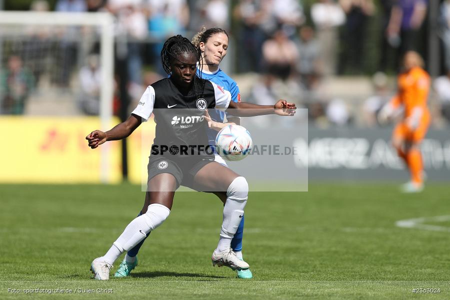 Nicole Anyomi, Stadion am Brentanobad, Frankfurt, 30.04.2023, sport, action, Fussball, DFB, 18. Spieltag, FLYERALARM Frauen-Bundesliga, TSG, SGE, TSG Hoffenheim, Eintracht Frankfurt - Bild-ID: 2363024 Nicole Anyomi, Stadion am Brentanobad, Frankfurt, 30.04.2023, sport, action, Fussball, DFB, 18. Spieltag, FLYERALARM Frauen-Bundesliga, TSG, SGE, TSG Hoffenheim, Eintracht Frankfurt - Bild-ID: 2363024