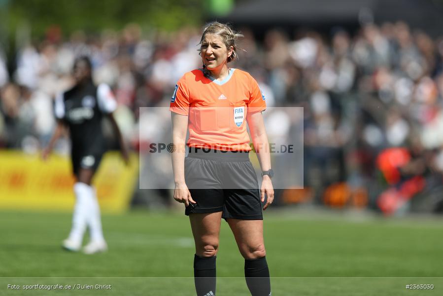 Karoline Wacker, Stadion am Brentanobad, Frankfurt, 30.04.2023, sport, action, Fussball, DFB, 18. Spieltag, FLYERALARM Frauen-Bundesliga, TSG, SGE, TSG Hoffenheim, Eintracht Frankfurt - Bild-ID: 2363030 Karoline Wacker, Stadion am Brentanobad, Frankfurt, 30.04.2023, sport, action, Fussball, DFB, 18. Spieltag, FLYERALARM Frauen-Bundesliga, TSG, SGE, TSG Hoffenheim, Eintracht Frankfurt - Bild-ID: 2363030