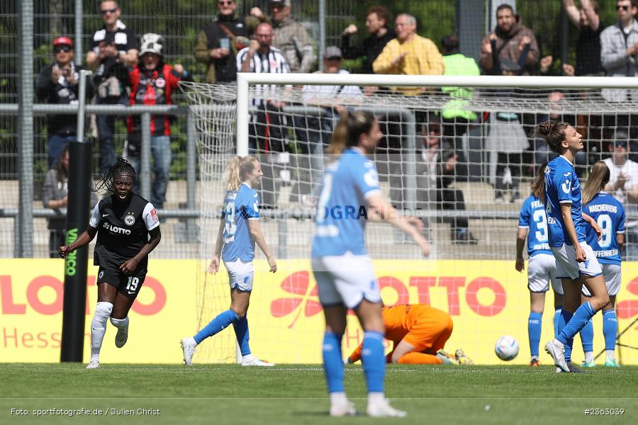 Nicole Anyomi, Stadion am Brentanobad, Frankfurt, 30.04.2023, sport, action, Fussball, DFB, 18. Spieltag, FLYERALARM Frauen-Bundesliga, TSG, SGE, TSG Hoffenheim, Eintracht Frankfurt - Bild-ID: 2363039 Nicole Anyomi, Stadion am Brentanobad, Frankfurt, 30.04.2023, sport, action, Fussball, DFB, 18. Spieltag, FLYERALARM Frauen-Bundesliga, TSG, SGE, TSG Hoffenheim, Eintracht Frankfurt - Bild-ID: 2363039