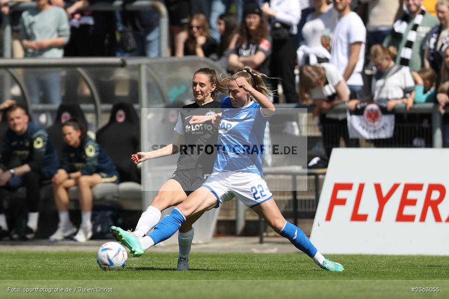Lara Prasnikar, Stadion am Brentanobad, Frankfurt, 30.04.2023, sport, action, Fussball, DFB, 18. Spieltag, FLYERALARM Frauen-Bundesliga, TSG, SGE, TSG Hoffenheim, Eintracht Frankfurt - Bild-ID: 2363055 Lara Prasnikar, Stadion am Brentanobad, Frankfurt, 30.04.2023, sport, action, Fussball, DFB, 18. Spieltag, FLYERALARM Frauen-Bundesliga, TSG, SGE, TSG Hoffenheim, Eintracht Frankfurt - Bild-ID: 2363055