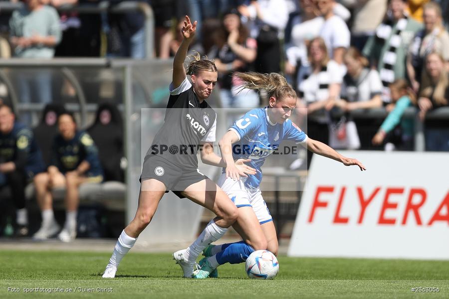 Laura Freigang, Stadion am Brentanobad, Frankfurt, 30.04.2023, sport, action, Fussball, DFB, 18. Spieltag, FLYERALARM Frauen-Bundesliga, TSG, SGE, TSG Hoffenheim, Eintracht Frankfurt - Bild-ID: 2363056 Laura Freigang, Stadion am Brentanobad, Frankfurt, 30.04.2023, sport, action, Fussball, DFB, 18. Spieltag, FLYERALARM Frauen-Bundesliga, TSG, SGE, TSG Hoffenheim, Eintracht Frankfurt - Bild-ID: 2363056