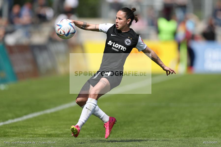 Géraldine Reuteler, Stadion am Brentanobad, Frankfurt, 30.04.2023, sport, action, Fussball, DFB, 18. Spieltag, FLYERALARM Frauen-Bundesliga, TSG, SGE, TSG Hoffenheim, Eintracht Frankfurt - Bild-ID: 2363065 Géraldine Reuteler, Stadion am Brentanobad, Frankfurt, 30.04.2023, sport, action, Fussball, DFB, 18. Spieltag, FLYERALARM Frauen-Bundesliga, TSG, SGE, TSG Hoffenheim, Eintracht Frankfurt - Bild-ID: 2363065