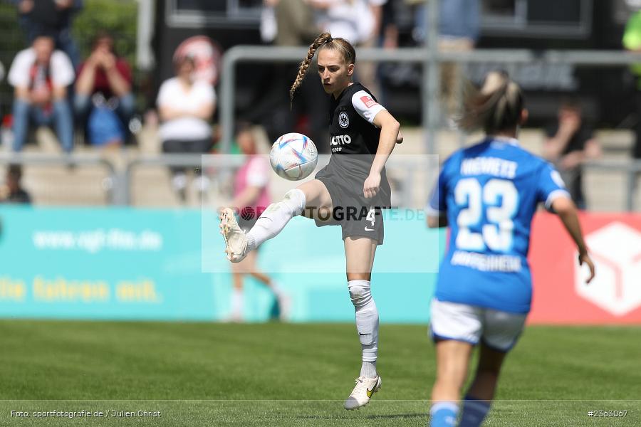 Sophia Kleinherne, Stadion am Brentanobad, Frankfurt, 30.04.2023, sport, action, Fussball, DFB, 18. Spieltag, FLYERALARM Frauen-Bundesliga, TSG, SGE, TSG Hoffenheim, Eintracht Frankfurt - Bild-ID: 2363067 Sophia Kleinherne, Stadion am Brentanobad, Frankfurt, 30.04.2023, sport, action, Fussball, DFB, 18. Spieltag, FLYERALARM Frauen-Bundesliga, TSG, SGE, TSG Hoffenheim, Eintracht Frankfurt - Bild-ID: 2363067