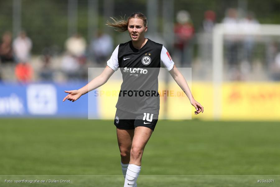 Laura Freigang, Stadion am Brentanobad, Frankfurt, 30.04.2023, sport, action, Fussball, DFB, 18. Spieltag, FLYERALARM Frauen-Bundesliga, TSG, SGE, TSG Hoffenheim, Eintracht Frankfurt - Bild-ID: 2363071