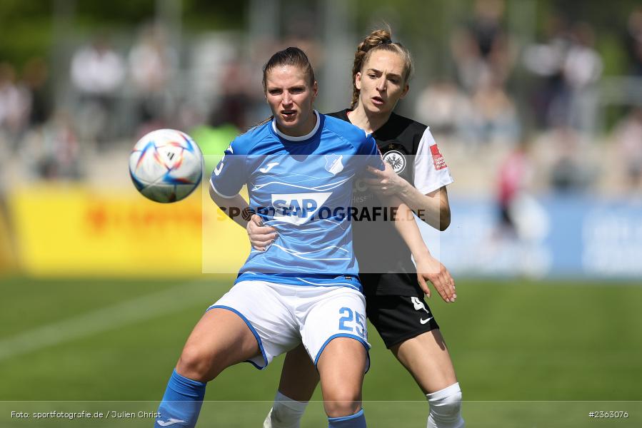 Melissa Kössler, Stadion am Brentanobad, Frankfurt, 30.04.2023, sport, action, Fussball, DFB, 18. Spieltag, FLYERALARM Frauen-Bundesliga, TSG, SGE, TSG Hoffenheim, Eintracht Frankfurt - Bild-ID: 2363076