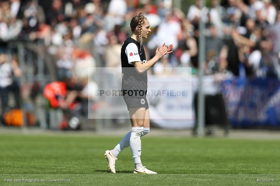 Sophia Kleinherne, Stadion am Brentanobad, Frankfurt, 30.04.2023, sport, action, Fussball, DFB, 18. Spieltag, FLYERALARM Frauen-Bundesliga, TSG, SGE, TSG Hoffenheim, Eintracht Frankfurt - Bild-ID: 2363079