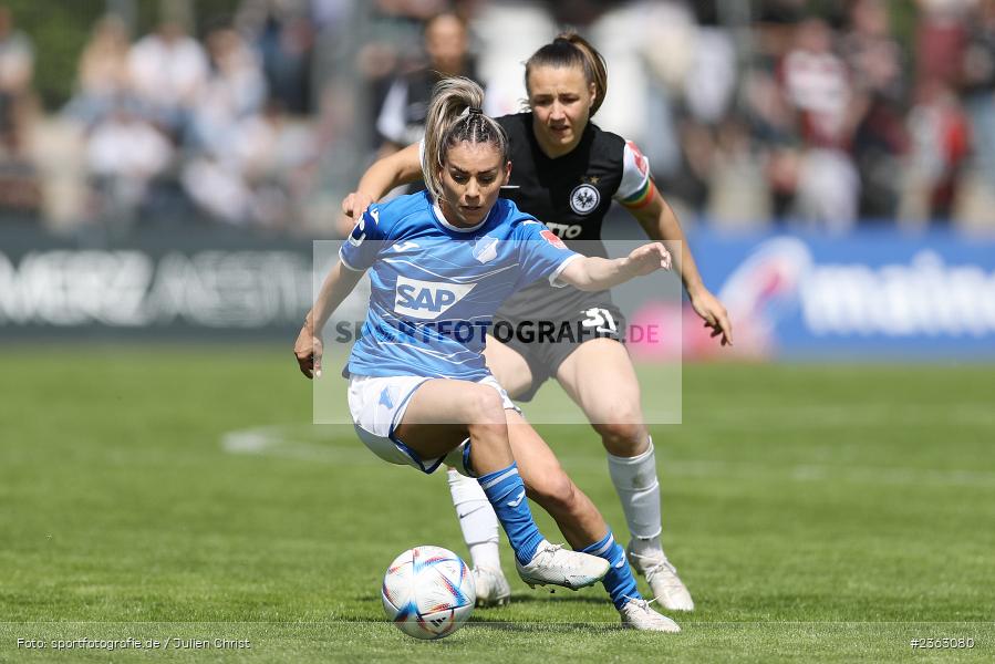 Ereleta Memeti, Stadion am Brentanobad, Frankfurt, 30.04.2023, sport, action, Fussball, DFB, 18. Spieltag, FLYERALARM Frauen-Bundesliga, TSG, SGE, TSG Hoffenheim, Eintracht Frankfurt - Bild-ID: 2363080