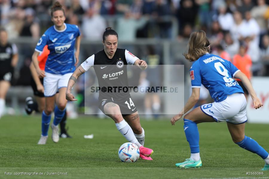 Géraldine Reuteler, Stadion am Brentanobad, Frankfurt, 30.04.2023, sport, action, Fussball, DFB, 18. Spieltag, FLYERALARM Frauen-Bundesliga, TSG, SGE, TSG Hoffenheim, Eintracht Frankfurt - Bild-ID: 2363088