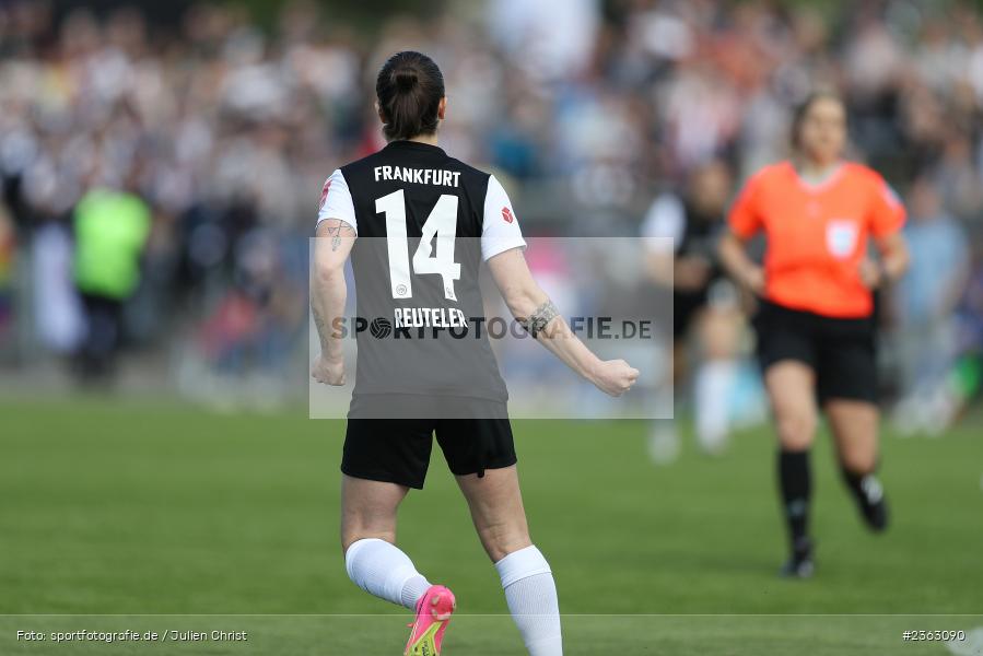Géraldine Reuteler, Stadion am Brentanobad, Frankfurt, 30.04.2023, sport, action, Fussball, DFB, 18. Spieltag, FLYERALARM Frauen-Bundesliga, TSG, SGE, TSG Hoffenheim, Eintracht Frankfurt - Bild-ID: 2363090