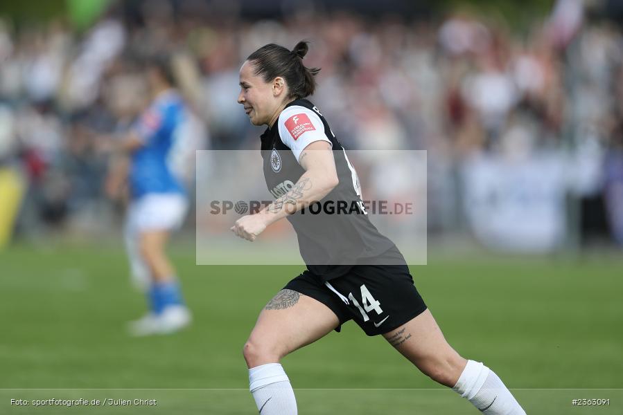 Géraldine Reuteler, Stadion am Brentanobad, Frankfurt, 30.04.2023, sport, action, Fussball, DFB, 18. Spieltag, FLYERALARM Frauen-Bundesliga, TSG, SGE, TSG Hoffenheim, Eintracht Frankfurt - Bild-ID: 2363091