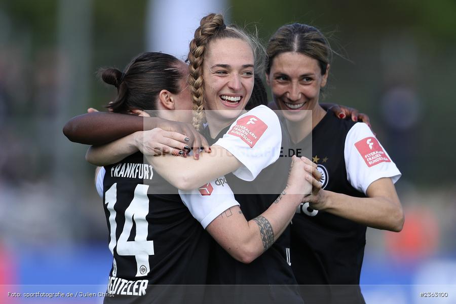 Géraldine Reuteler, Stadion am Brentanobad, Frankfurt, 30.04.2023, sport, action, Fussball, DFB, 18. Spieltag, FLYERALARM Frauen-Bundesliga, TSG, SGE, TSG Hoffenheim, Eintracht Frankfurt - Bild-ID: 2363100