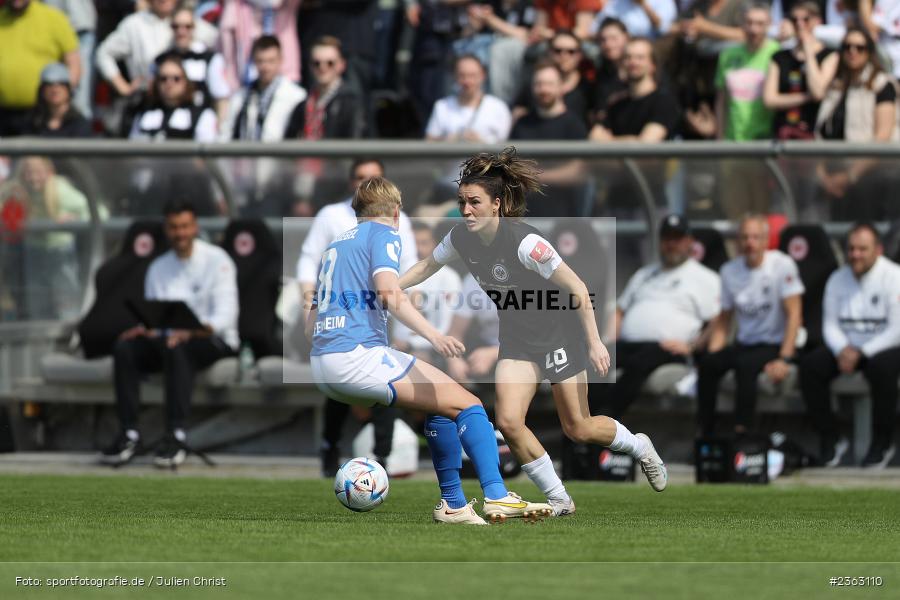 Barbara Dunst, Stadion am Brentanobad, Frankfurt, 30.04.2023, sport, action, Fussball, DFB, 18. Spieltag, FLYERALARM Frauen-Bundesliga, TSG, SGE, TSG Hoffenheim, Eintracht Frankfurt - Bild-ID: 2363110 Barbara Dunst, Stadion am Brentanobad, Frankfurt, 30.04.2023, sport, action, Fussball, DFB, 18. Spieltag, FLYERALARM Frauen-Bundesliga, TSG, SGE, TSG Hoffenheim, Eintracht Frankfurt - Bild-ID: 2363110