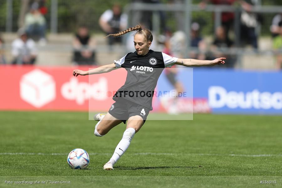Sophia Kleinherne, Stadion am Brentanobad, Frankfurt, 30.04.2023, sport, action, Fussball, DFB, 18. Spieltag, FLYERALARM Frauen-Bundesliga, TSG, SGE, TSG Hoffenheim, Eintracht Frankfurt - Bild-ID: 2363113