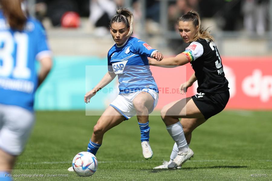 Ereleta Memeti, Stadion am Brentanobad, Frankfurt, 30.04.2023, sport, action, Fussball, DFB, 18. Spieltag, FLYERALARM Frauen-Bundesliga, TSG, SGE, TSG Hoffenheim, Eintracht Frankfurt - Bild-ID: 2363115 Ereleta Memeti, Stadion am Brentanobad, Frankfurt, 30.04.2023, sport, action, Fussball, DFB, 18. Spieltag, FLYERALARM Frauen-Bundesliga, TSG, SGE, TSG Hoffenheim, Eintracht Frankfurt - Bild-ID: 2363115