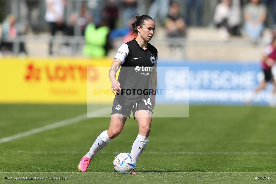 Géraldine Reuteler, Stadion am Brentanobad, Frankfurt, 30.04.2023, sport, action, Fussball, DFB, 18. Spieltag, FLYERALARM Frauen-Bundesliga, TSG, SGE, TSG Hoffenheim, Eintracht Frankfurt - Bild-ID: 2363116 Géraldine Reuteler, Stadion am Brentanobad, Frankfurt, 30.04.2023, sport, action, Fussball, DFB, 18. Spieltag, FLYERALARM Frauen-Bundesliga, TSG, SGE, TSG Hoffenheim, Eintracht Frankfurt - Bild-ID: 2363116