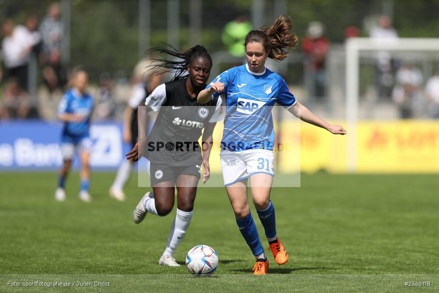 Jana Feldkamp, Stadion am Brentanobad, Frankfurt, 30.04.2023, sport, action, Fussball, DFB, 18. Spieltag, FLYERALARM Frauen-Bundesliga, TSG, SGE, TSG Hoffenheim, Eintracht Frankfurt - Bild-ID: 2363118