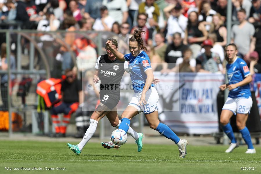 Mara Alber, Stadion am Brentanobad, Frankfurt, 30.04.2023, sport, action, Fussball, DFB, 18. Spieltag, FLYERALARM Frauen-Bundesliga, TSG, SGE, TSG Hoffenheim, Eintracht Frankfurt - Bild-ID: 2363121 Mara Alber, Stadion am Brentanobad, Frankfurt, 30.04.2023, sport, action, Fussball, DFB, 18. Spieltag, FLYERALARM Frauen-Bundesliga, TSG, SGE, TSG Hoffenheim, Eintracht Frankfurt - Bild-ID: 2363121