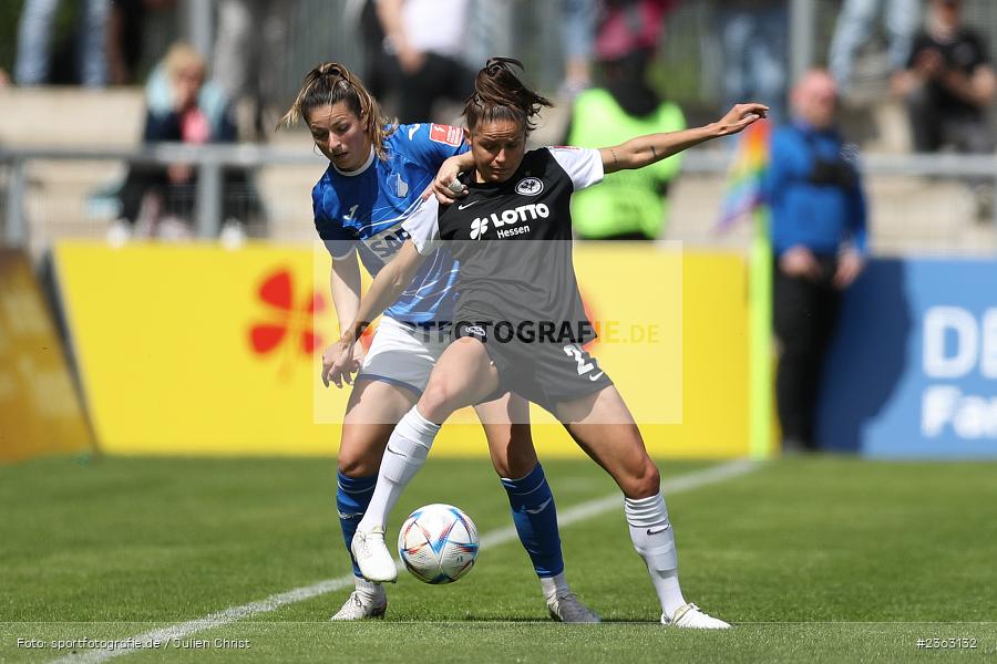 Laura Feiersinger, Stadion am Brentanobad, Frankfurt, 30.04.2023, sport, action, Fussball, DFB, 18. Spieltag, FLYERALARM Frauen-Bundesliga, TSG, SGE, TSG Hoffenheim, Eintracht Frankfurt - Bild-ID: 2363132 Laura Feiersinger, Stadion am Brentanobad, Frankfurt, 30.04.2023, sport, action, Fussball, DFB, 18. Spieltag, FLYERALARM Frauen-Bundesliga, TSG, SGE, TSG Hoffenheim, Eintracht Frankfurt - Bild-ID: 2363132