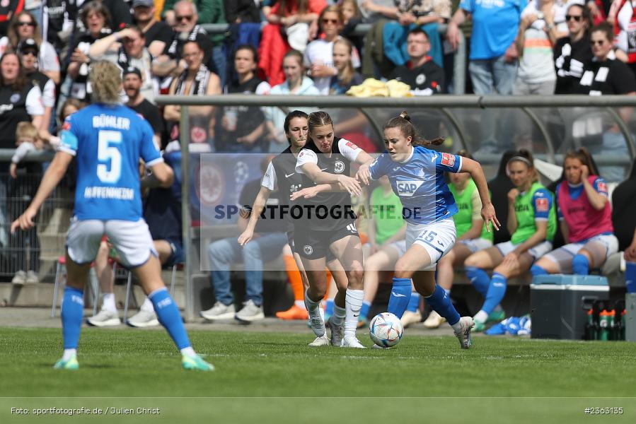 Mara Alber, Stadion am Brentanobad, Frankfurt, 30.04.2023, sport, action, Fussball, DFB, 18. Spieltag, FLYERALARM Frauen-Bundesliga, TSG, SGE, TSG Hoffenheim, Eintracht Frankfurt - Bild-ID: 2363135 Mara Alber, Stadion am Brentanobad, Frankfurt, 30.04.2023, sport, action, Fussball, DFB, 18. Spieltag, FLYERALARM Frauen-Bundesliga, TSG, SGE, TSG Hoffenheim, Eintracht Frankfurt - Bild-ID: 2363135