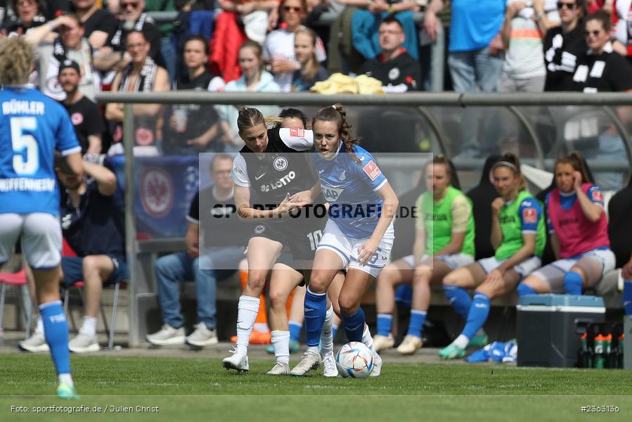 Mara Alber, Stadion am Brentanobad, Frankfurt, 30.04.2023, sport, action, Fussball, DFB, 18. Spieltag, FLYERALARM Frauen-Bundesliga, TSG, SGE, TSG Hoffenheim, Eintracht Frankfurt - Bild-ID: 2363136 Mara Alber, Stadion am Brentanobad, Frankfurt, 30.04.2023, sport, action, Fussball, DFB, 18. Spieltag, FLYERALARM Frauen-Bundesliga, TSG, SGE, TSG Hoffenheim, Eintracht Frankfurt - Bild-ID: 2363136