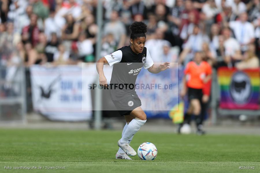 Shekiera Martinez, Stadion am Brentanobad, Frankfurt, 30.04.2023, sport, action, Fussball, DFB, 18. Spieltag, FLYERALARM Frauen-Bundesliga, TSG, SGE, TSG Hoffenheim, Eintracht Frankfurt - Bild-ID: 2363142 Shekiera Martinez, Stadion am Brentanobad, Frankfurt, 30.04.2023, sport, action, Fussball, DFB, 18. Spieltag, FLYERALARM Frauen-Bundesliga, TSG, SGE, TSG Hoffenheim, Eintracht Frankfurt - Bild-ID: 2363142