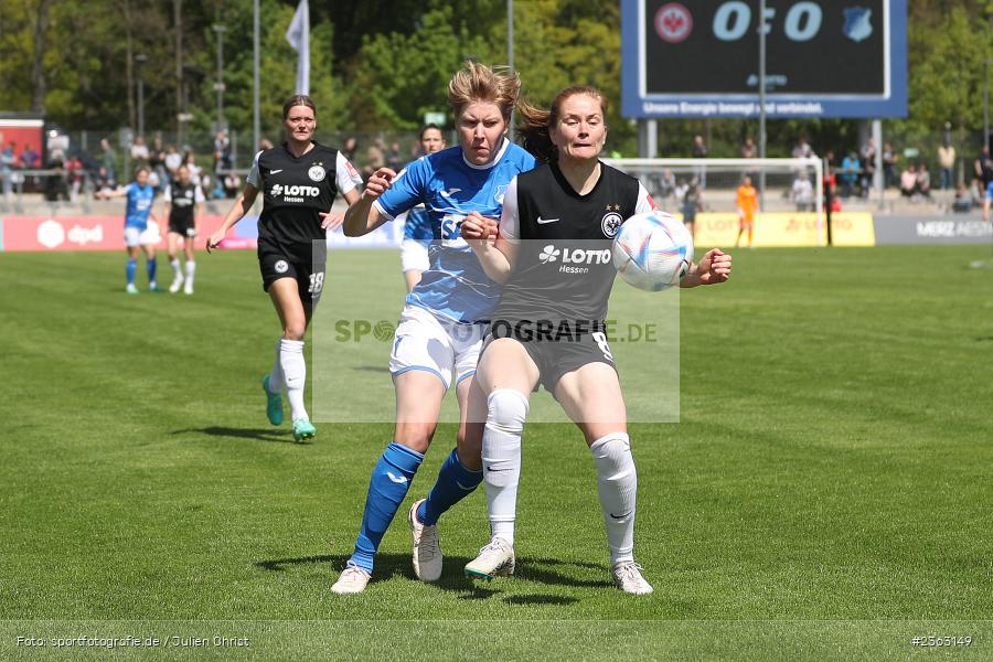 Paulina Krumbiegel, Stadion am Brentanobad, Frankfurt, 30.04.2023, sport, action, Fussball, DFB, 18. Spieltag, FLYERALARM Frauen-Bundesliga, TSG, SGE, TSG Hoffenheim, Eintracht Frankfurt - Bild-ID: 2363149 Paulina Krumbiegel, Stadion am Brentanobad, Frankfurt, 30.04.2023, sport, action, Fussball, DFB, 18. Spieltag, FLYERALARM Frauen-Bundesliga, TSG, SGE, TSG Hoffenheim, Eintracht Frankfurt - Bild-ID: 2363149